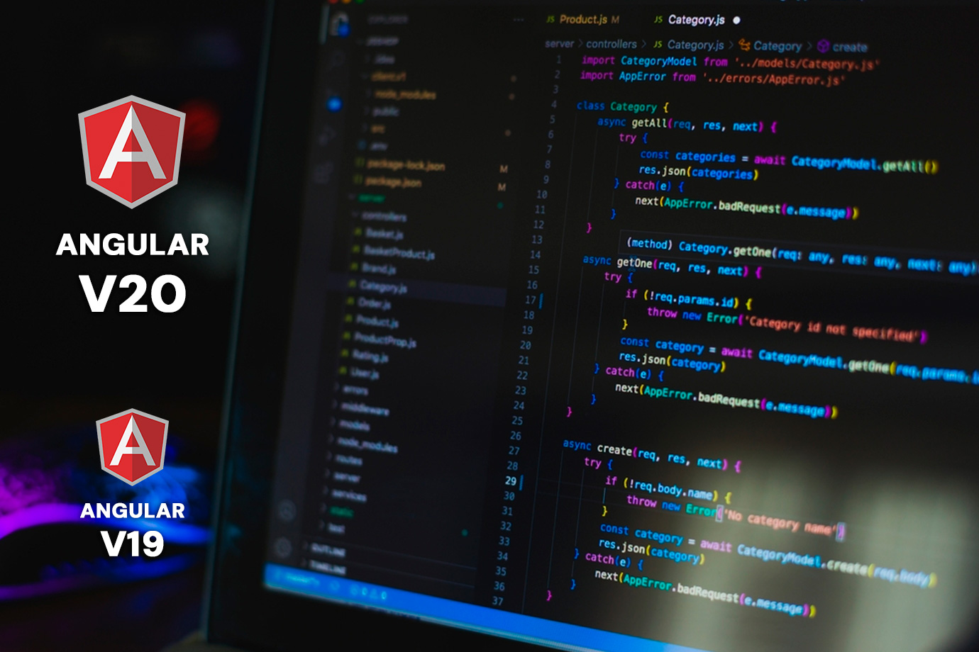 Angular v19 vs Angular v20: Major Differences, Features, and Performance Upgrades